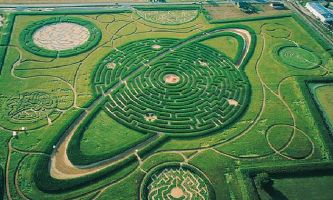 puzzle Labyrinthe Saturne, Un paysagiste astronome à ses heures...