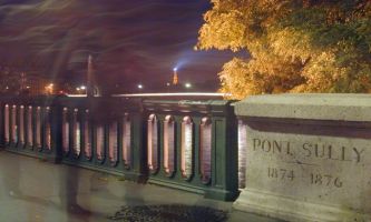 puzzle Pont Sully - Paris, Le Pont Sully, ....mystérieux la nuit !