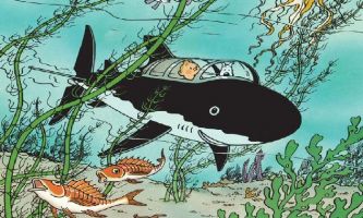 puzzle Rackham le Rouge 1, Tintin et Milou en sous-marin...à la recherche du Trésor de Rackham le Rouge...