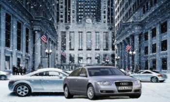 1175 | Audi A6 - La bourse de Chicago : un cadre à la hauteur de cette voiture de classe.