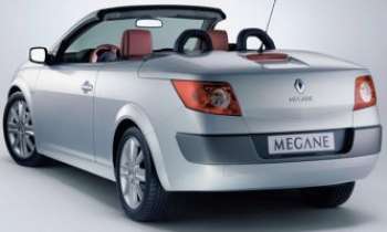 1184 | Renault Mégane coupé - Cette Mégane coupé cabriolet possède un toit en dur qui se déplie électriquement, quel confort !
