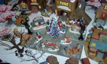 1211 | Place du village à Noël - On s'y croirait, non ? Un Noël en miniature, mais comme dans la vraie vie quand même.