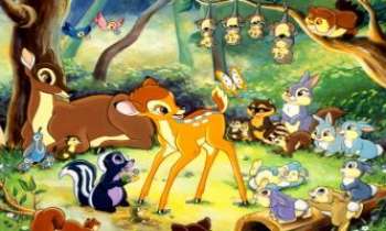 1236 | Bambi 02 - Tous les animaux de la forêt sont réunis pour assister aux premiers pas de Bambi