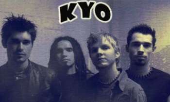 1265 | Kyo - Le groupe KYO (du nom d'un personnage de manga) est composé de deux frères et deux copains. Ils ont débuté dans de petites salles parisiennes. En 2000, ils sortent leur 1er album, avec la collaboration de Pascal Obispo, George Michael et Robbie Williams. En 2002, leur second album les propulse vers le devant de la scène.