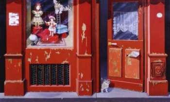 1529 | La Boutique Rouge - On y vend poupées, automates et marionnettes - Un chat est son gardien.