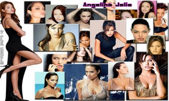 puzzle Angélina Jolie au pluriel, Angélina Jolie sous toutes ses nombreuses facettes. Pas seulement une des plus belles femmes de notre époque, mais aussi une fabuleuse actrice.