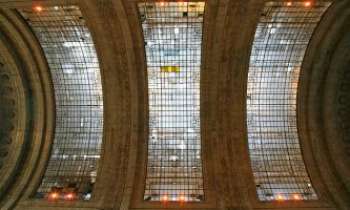 1948 | Verrière - gare Milan - Voûte vitrée de la gare de Milan