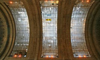puzzle Verrière - gare Milan, Voûte vitrée de la gare de Milan