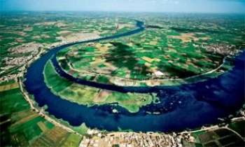 1977 | Nil - Egypte - Le Delta du Nil : berceau d'une des plus anciennes civilisations, surgie des eaux de ce fleuve. 