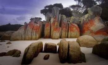 2023 | Australie - Les pierres d'Australie jalonnent les plages. Mystérieuses, elle ne cessent de faire rêver de voyages au lontain.