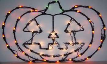 2280 | Jack O'Lantern - Le facétieux Jack O'Lantern : il vous aidera cette année à vivre les frayeurs de la nuit d'Halloween, sans que vous ayez à rallumer les bougies !