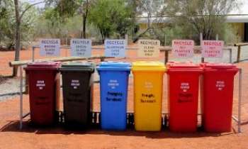 2424 | Tri - en Australie - Le recyclage complet et détaillé de tous les rejets usuels. Une preuve d'une volonté écologique d'un pays où la nature est reine.
