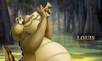 puzzle Louis, l'alligator, Un des personnages du dernier Disney, the Princess and the Frog. Nul doute
que ce petit dernier battera des records dès sa sortie, les studios Disney ayant
l'habitude de se surpasser. 