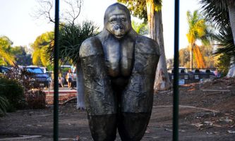 puzzle Balboa Park, Statue d'un gorille au Balboa Park