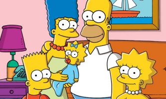 puzzle Famille Simpsons, Série télévisée d'animation créée en 1989.