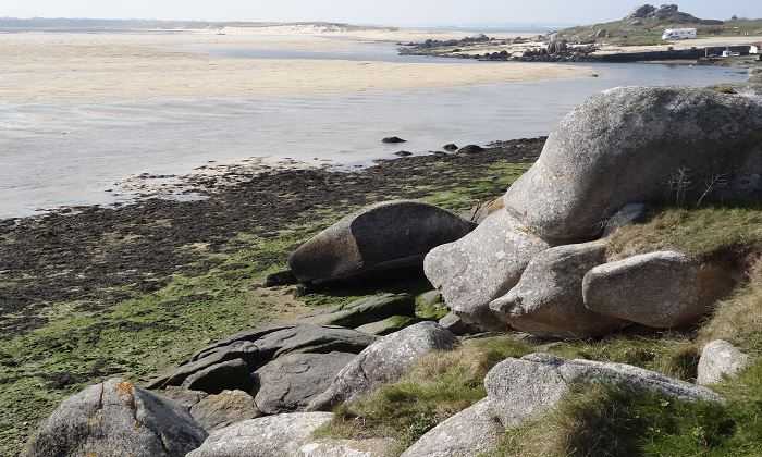 puzzle Plage et rochers en Bretagne, 
