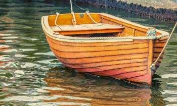 5098 | Barque en bois - 