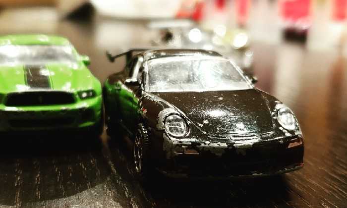 puzzle Course de voitures miniatures, 