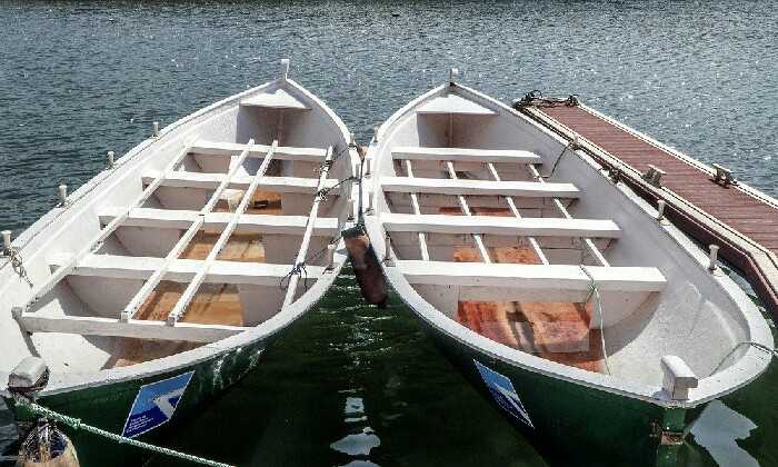 puzzle 2 barques blanches, 