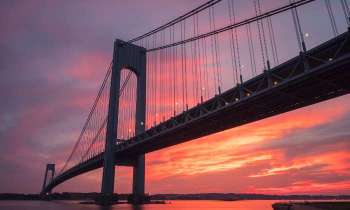 Puzzle 14965 - Pont au coucher du soleil