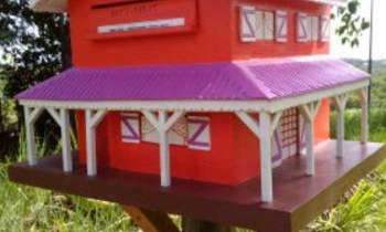 5388 | Boîte aux lettres - boite aux lettres style maisons créole