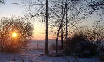 Puzzle 13040 - lever de soleil sur la neige