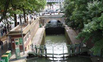5548 | Le canal - Canal Saint Martin (Paris)