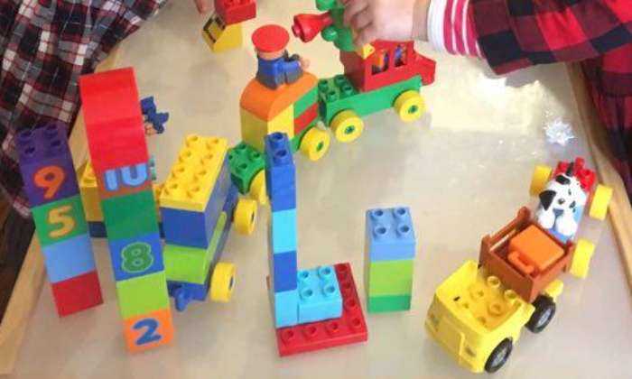 puzzle Les constructions, Le lego !!