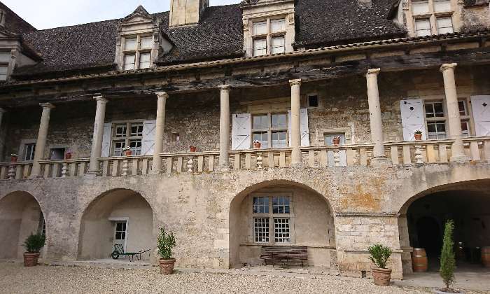 puzzle Château, Cour intérieure d'un château