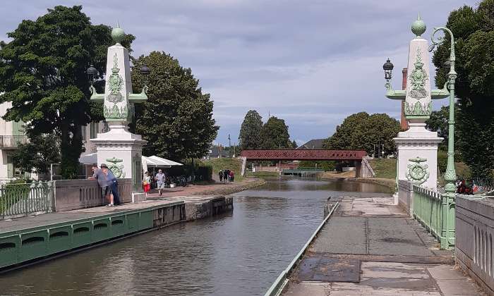 puzzle Pont canal, Pont canal de Briare ( Loiret )
 Construit : 1890 -1894
