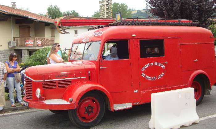 puzzle Véhicule, Ancien véhicule de pompiers