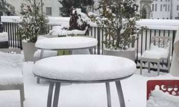 6254 | La terrasse - Terrasse recouverte de neige !!