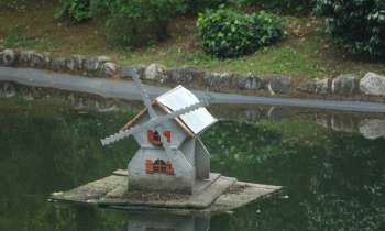 Puzzle Moulin - catégorie Paysages & Fleurs, puzzle gratuit en ligne