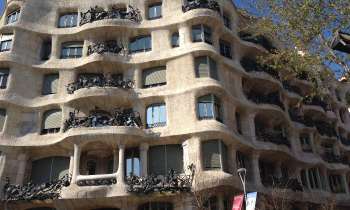 6628 | La Casa Mila à Barcelone - la Pedrera d'Antoni Gaudi