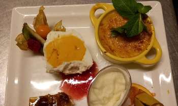 6956 | Assiette dessert - Gourmandise "2 Clés"