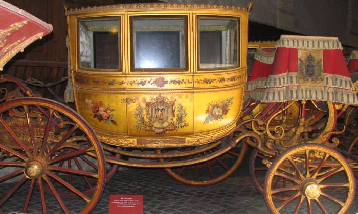 puzzle Carrosse, Un carrosse de la galerie des carrosses à Versailles
