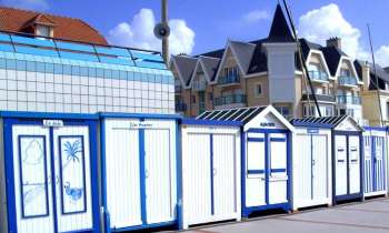 Puzzle cabines de plage - catégorie Divers & Curiosités, puzzle gratuit en ligne