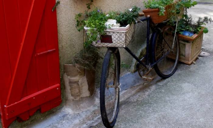 puzzle vélo pot-de-fleurs, 