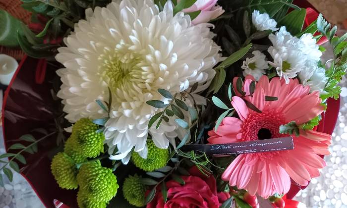 puzzle Fleurs, Bouquet de fleurs pour la fête des mères