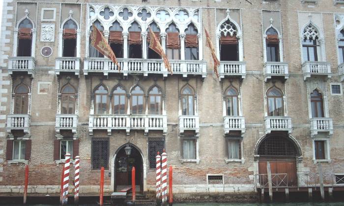 puzzle façade d'un palais, façade d'un palais vénitien