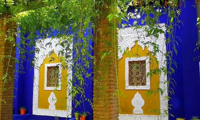 puzzle le jardin majorelle, le jardin Majorelle à Marrakech