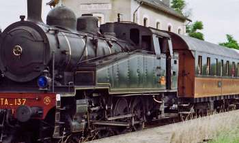 9734 | Locomotive à vapeur - Ligne Chinon Richelieu en 040