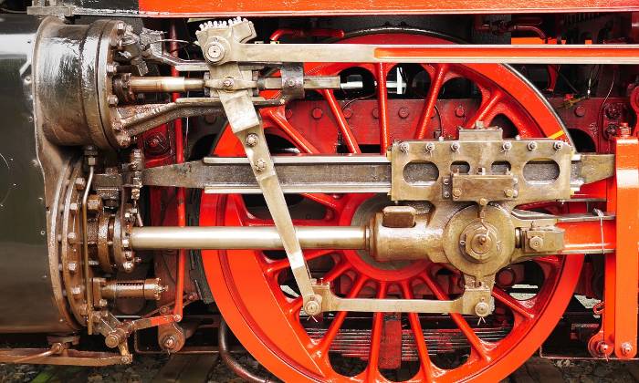 puzzle bielles locomotive à vapeur, 