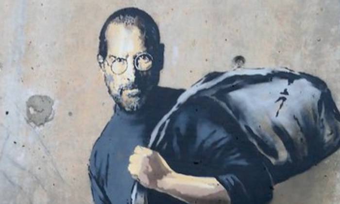 puzzle Street Art Steve Jobs, Steve jobs par Banksy