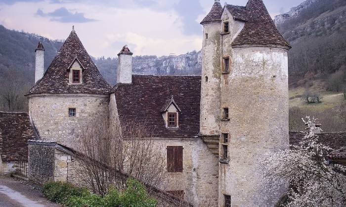 puzzle Château de Limargues, Château de Limargues - XVième siècle - à Autoire dans le Lot
