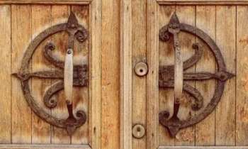 Puzzle Porte en bois stylée - catégorie Villes & Monuments, puzzle gratuit en ligne