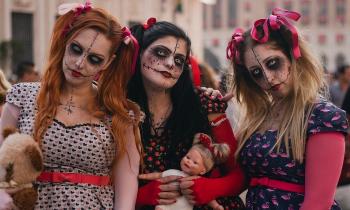 Puzzle Maquillage pour Halloween - catégorie Divers & Curiosités, puzzle gratuit en ligne