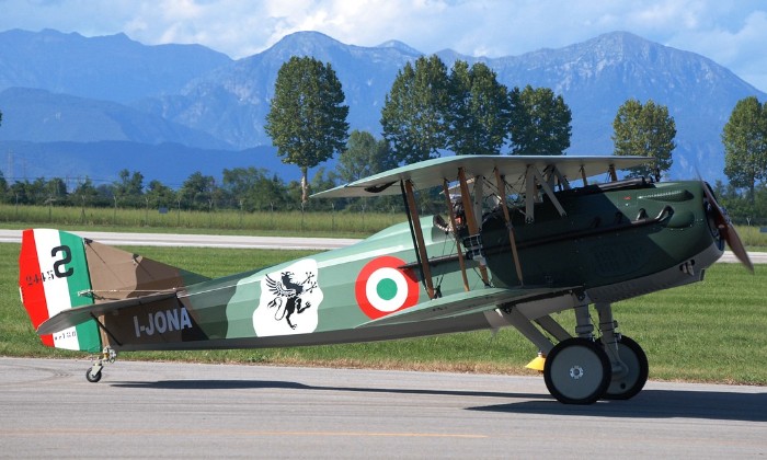 Puzzle Spad XIII dans la catégorie Véhicules & Transports Avion français Spad XIII de la guerre 14-18 sur lequel a volé Francesco Barracca, le plus grand as italien