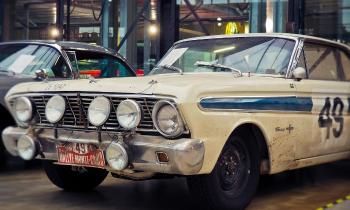 8935 | Ford Falcon 1964 - Ford Falcon 1964 ayant participié au Rallye de Monte Carlo