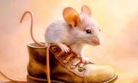 Puzzle Souris jolie